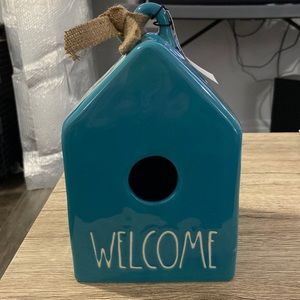 Rae Dunn Welcome birdhouse